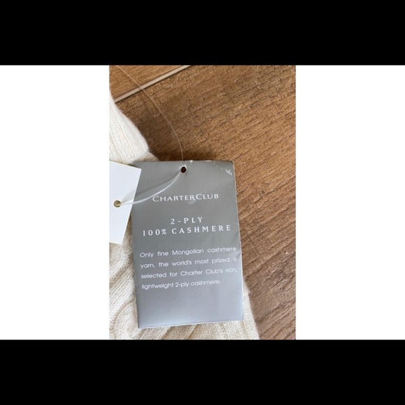 Charter Club 100% *CASHMERE* Sweater ❄️ - Picture 7 of 8